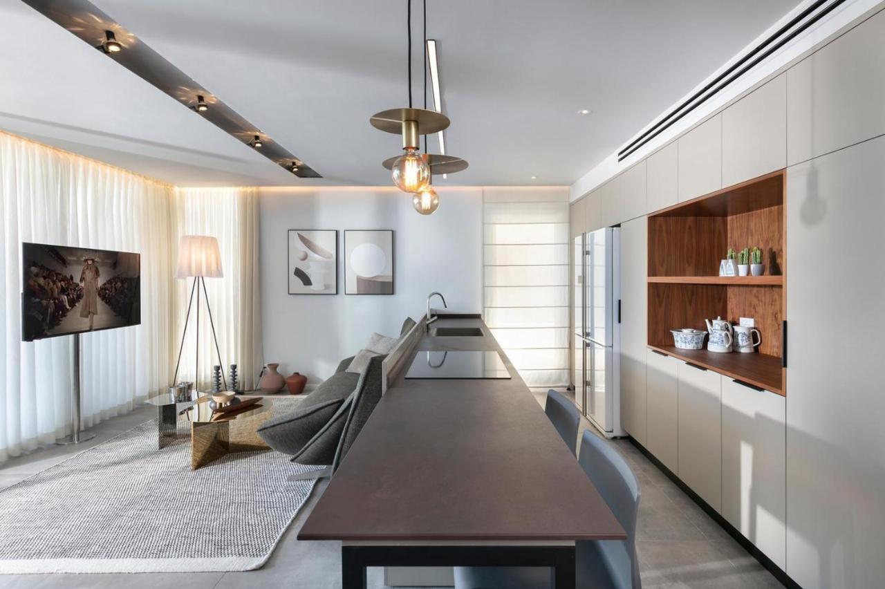 Beach Lux Apartment Haifa Bagian luar foto